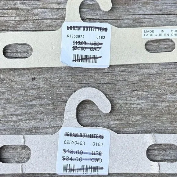 Two (2) Urban Outfitters OU Layering Blue Mushroom Sundial Beaded Necklaces NWT - Picture 8 of 10